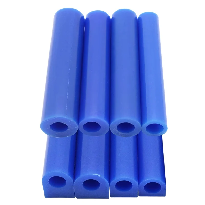 PHYHOO  Multi-models Blue Carving Wax Ring Tube for High Quality Jewelry Making Ring Mold Hard Wax Blank Large Flat Side Tube