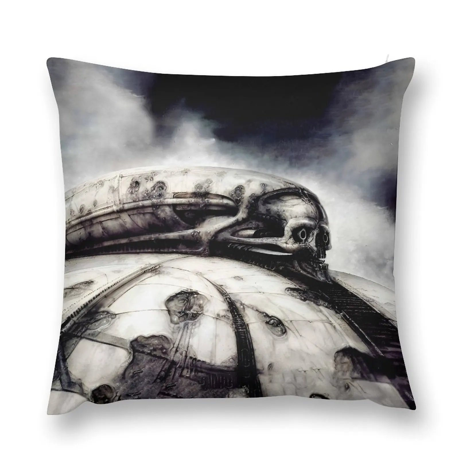 

HR Giger Steampunk Skull Throw Pillow autumn decoration Pillow Cases pillow