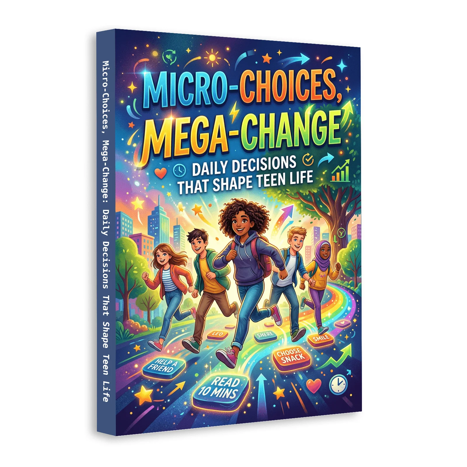 Micro Choices, Major Change, A Practical Personal Growth Guide for Teens & Young Readers, Daily Habits, Decision-Making Skills