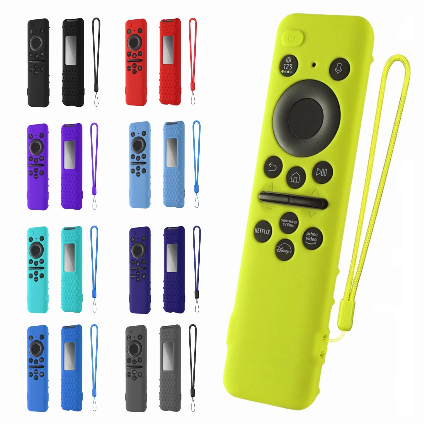 Silicone TV Remote Control Case Protector Case Cover For SAMSUNG BN59-01432A 01432J TM2360E TM2361E 65Q/75Q/85QN900CF