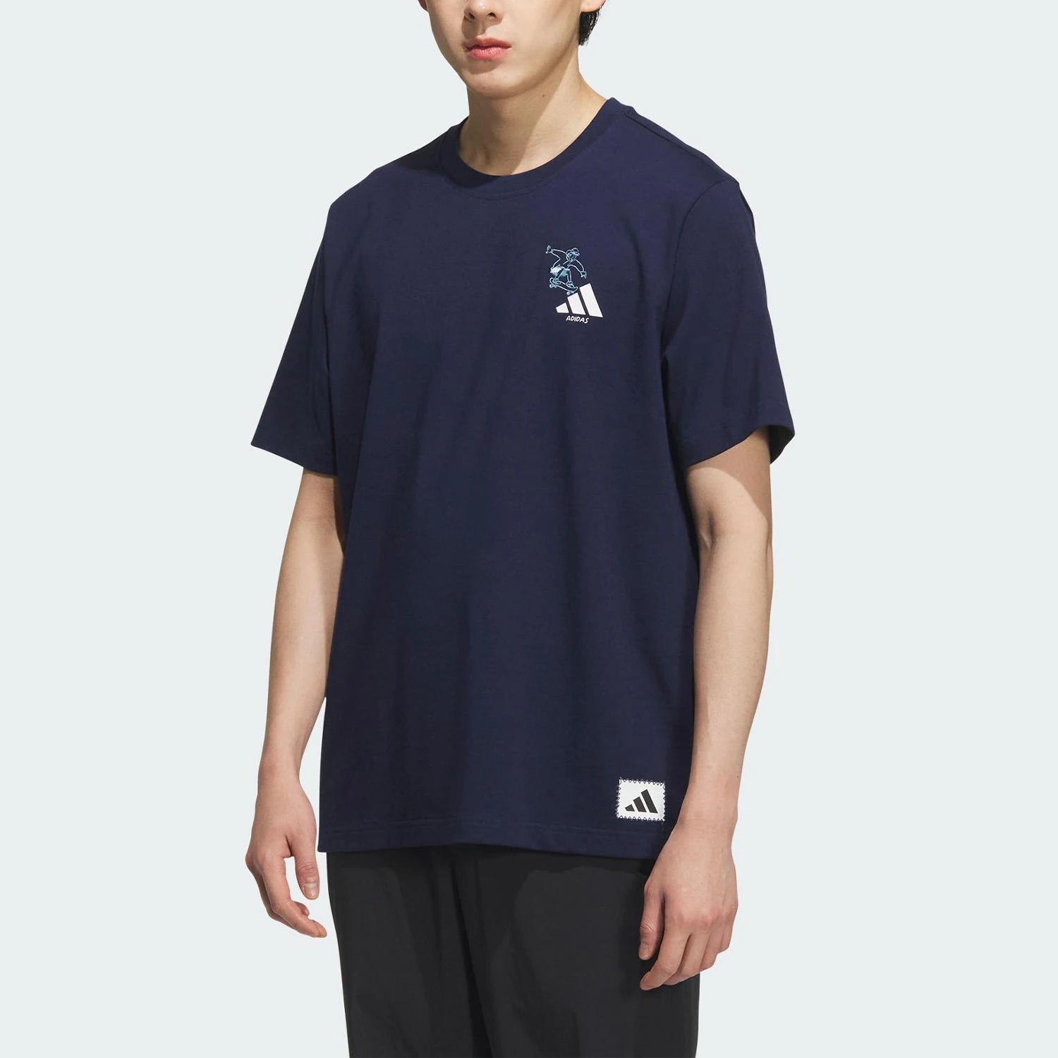 

Adidas Original 2025 Summer Men's Pullover Breathable Tee KC2869