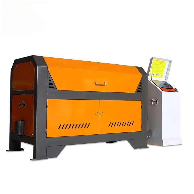 Scrap Steel Bar Straightening Machine Rebar Metal Straightening Machinery With Core Motor Component