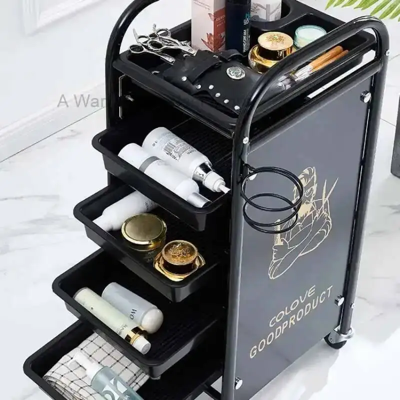 

Organizer Multi-purpose Trolley Professional Hairdresser for Barberia Hairdressing Trolley To Transport Things Barber Furniture