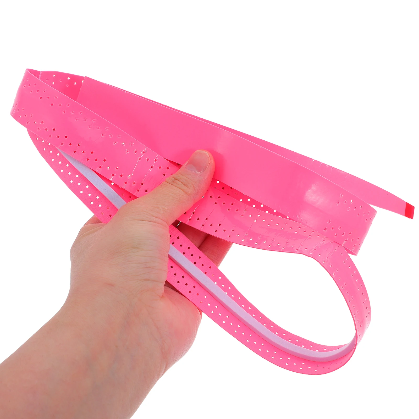 

5 Pcs Badminton Racket Sweatb Tennis Wrap Tape Sports Racquet Cover Overgrip Elastic Perforated Anti Slip Sweat Absorption