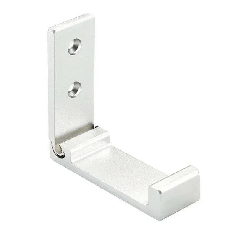 Soporte para colgar auriculares de aleación de aluminio, soporte de pared para auriculares, soporte de exhibición de escritorio, gancho colgante, estante para auriculares