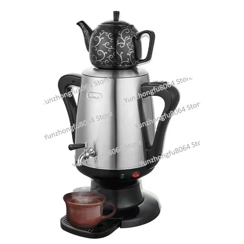 Export Teapot Sets Turkish Pot Samovar Electric Kettle Suit, Turkish Kettle Boiled Black Tea