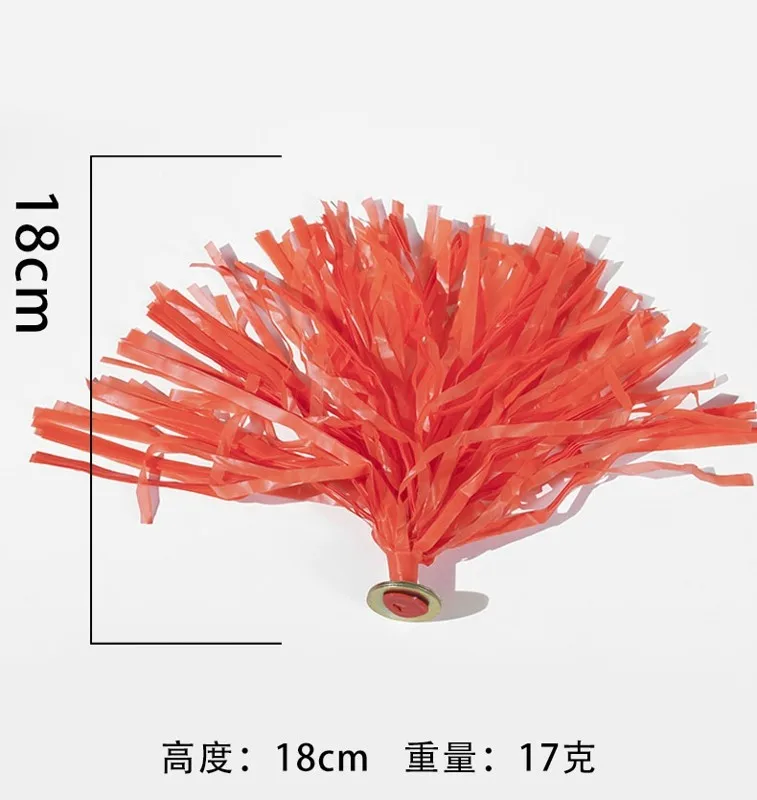 5pcs Plastic shuttlecock, durable for kicking, flower shuttlecock, adult and children's fitness, colored paper shuttlecock