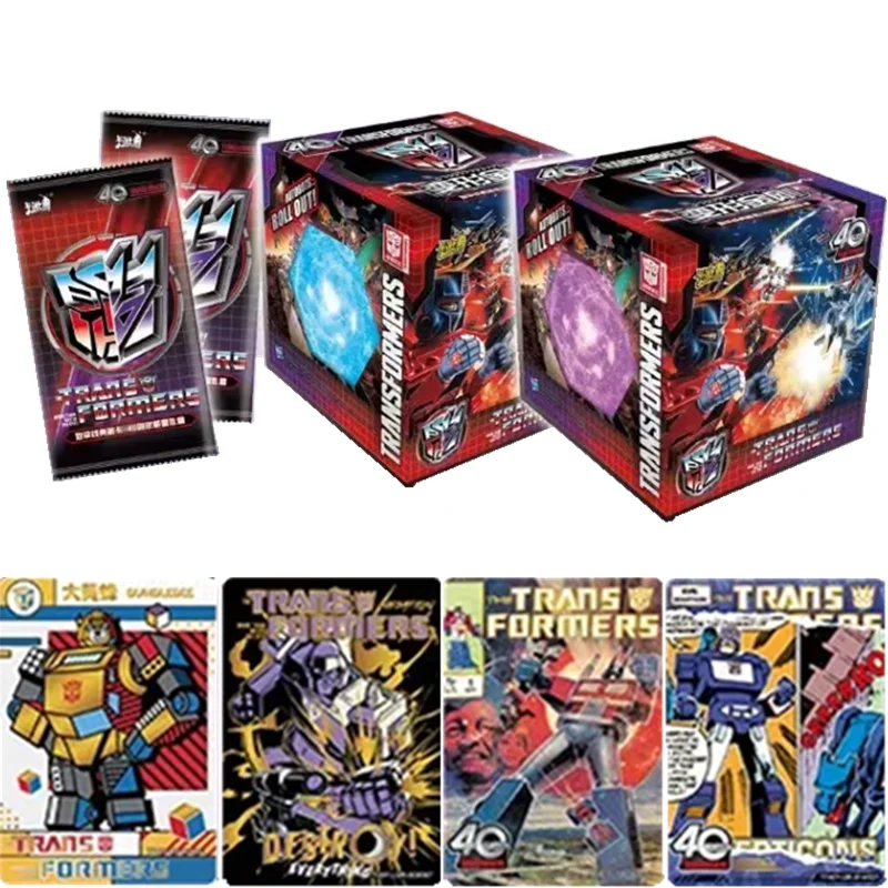 AgreYOU-group carte TransDevices pour enfants, Megatron Optimus Prime, BUMBLEBEE, Rick Anime, carte de collection rare, jouets, cadeau de vacances