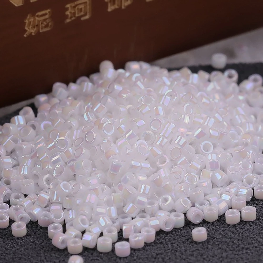 

1.6mm JP Miyuki Delica Beads Luster Rainbow Color Seed Beads Charm For Bracelet Jewelry Making Necklace Diy Accessories