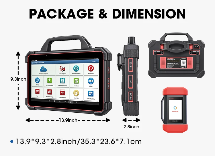 2023X431 Pad7 Pad Vii 7 Full System Ecu Programmering Wifi Elm327 Voertuig Bougie Tester Motorfiets Diagnostisch Gereedschap