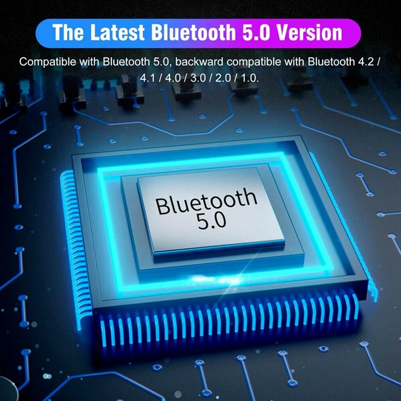 Bluetooth-адаптер NFC BT5.0 беспроводной аудиоприемник-передатчик разъем 3,5 мм AUX 2 RCA стереозвук для динамика гарнитуры