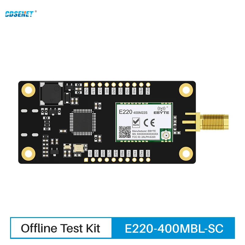 Lora LLCC68 433MHz Offline Test Development Board Kit CDSENET E220-400MBL-SC 22dbm SPI OLED Button Control STM32F103C8T6