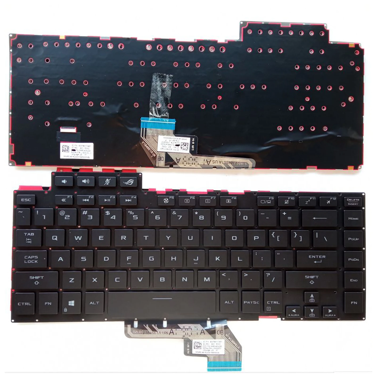 

Новинка для Asus Zephyrus GX502GV GX502GW GX502GV-PB74 клавиатура US RGB с подсветкой