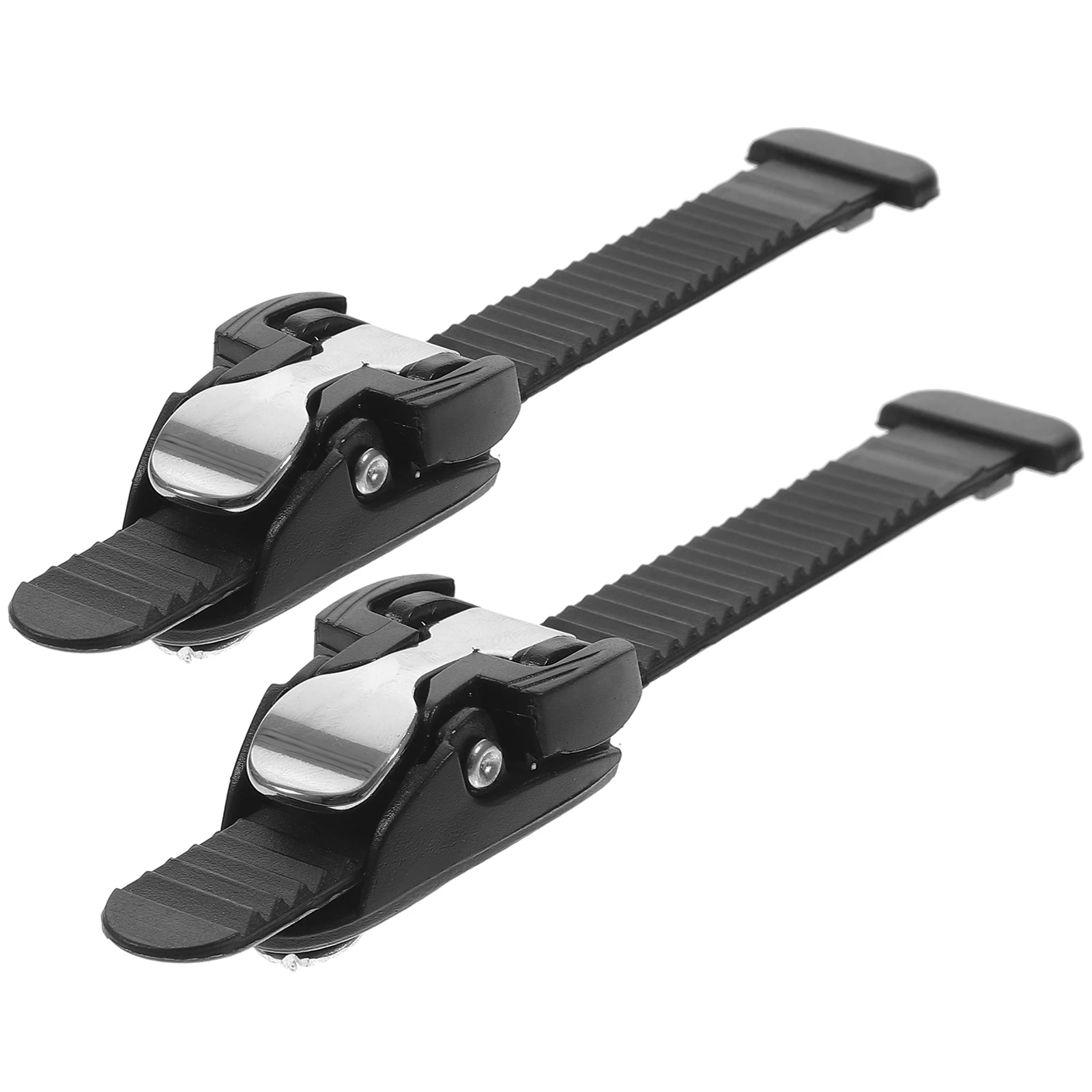 

2Pcs Black type Spider Adjustable Buckle Straps for Roller Skates Durable Replacement Skate Buckle Strap Skate Tools