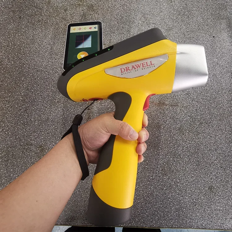 Analizzatore XRF portatile economico per analizzatore di spettrometro XRF per metallo e minerale