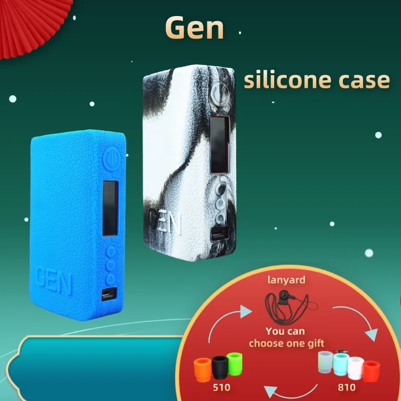 Nowy silikon skrzynki dla Gen ochronna miękka gumowa rękaw tarcza wrap skórzane etui 1 sztuk