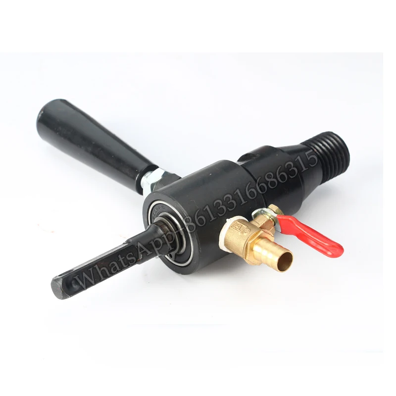 Electric hammer water injector/Electric drill to water drill connection tool/Electric hammer to water drill conversion head