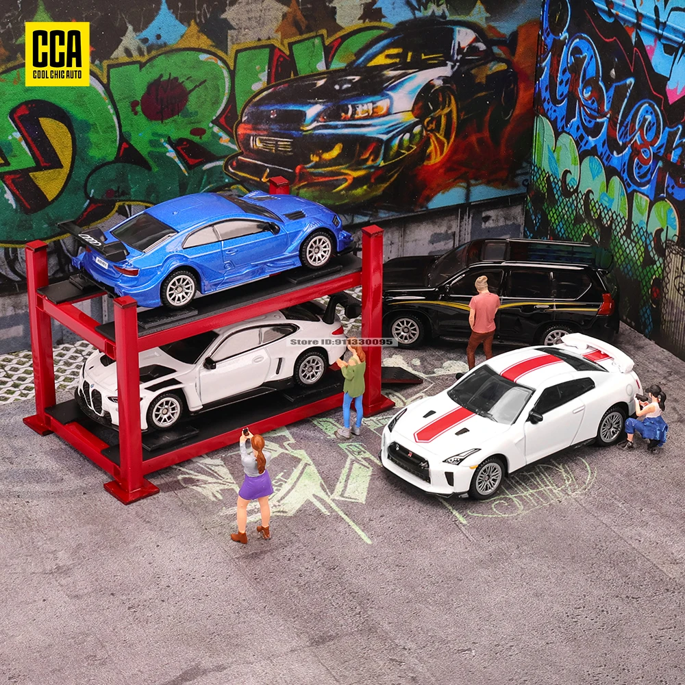 CCA 1:64 Lamborghini Aventador SVJ hanging model classic car static car model alloy die-casting car model collection gift toy