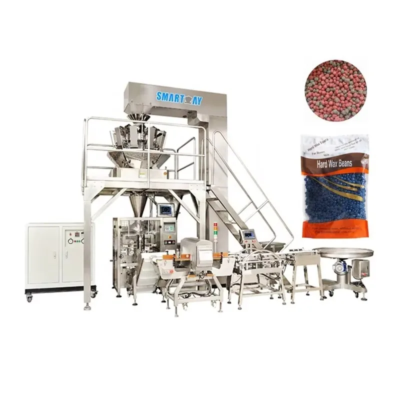 Vertical Dry Fruit Snack Packaging Machine Automatic Multihead Weigher Multifunctional Pillow Pouch Packing Equipment Customized