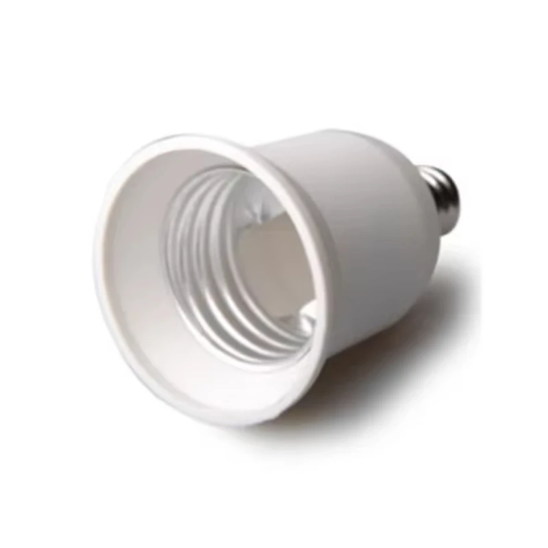 4pc E12 to E26 Candelabra E12 to Medium Socket E26/E27 Bulb Base Light Socket Adapter Converter for Ceiling Fan Chandelier Light