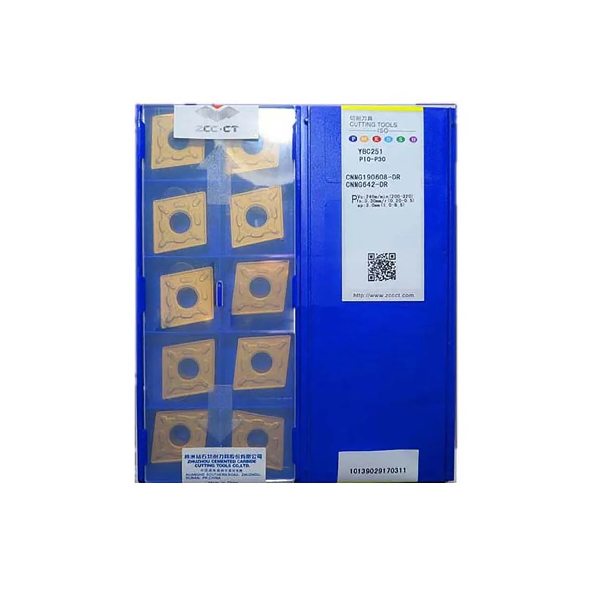 ZCC.CT Original CNMG CNMG19 CNMG190612 CNMG190608 CNMG190616 Medium-Roughing Carbide Turning Inserts