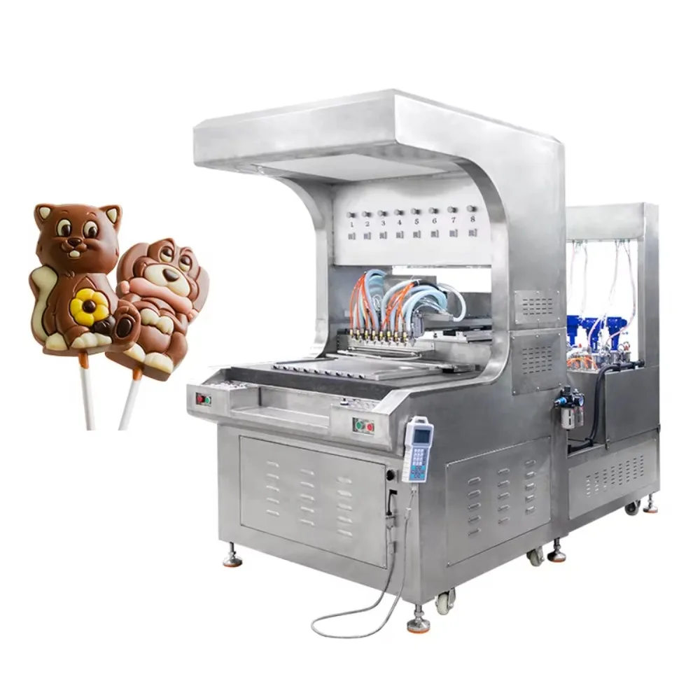 Chinese supplier of stainless steel chocolate decorating machines and candy making machines for sale.