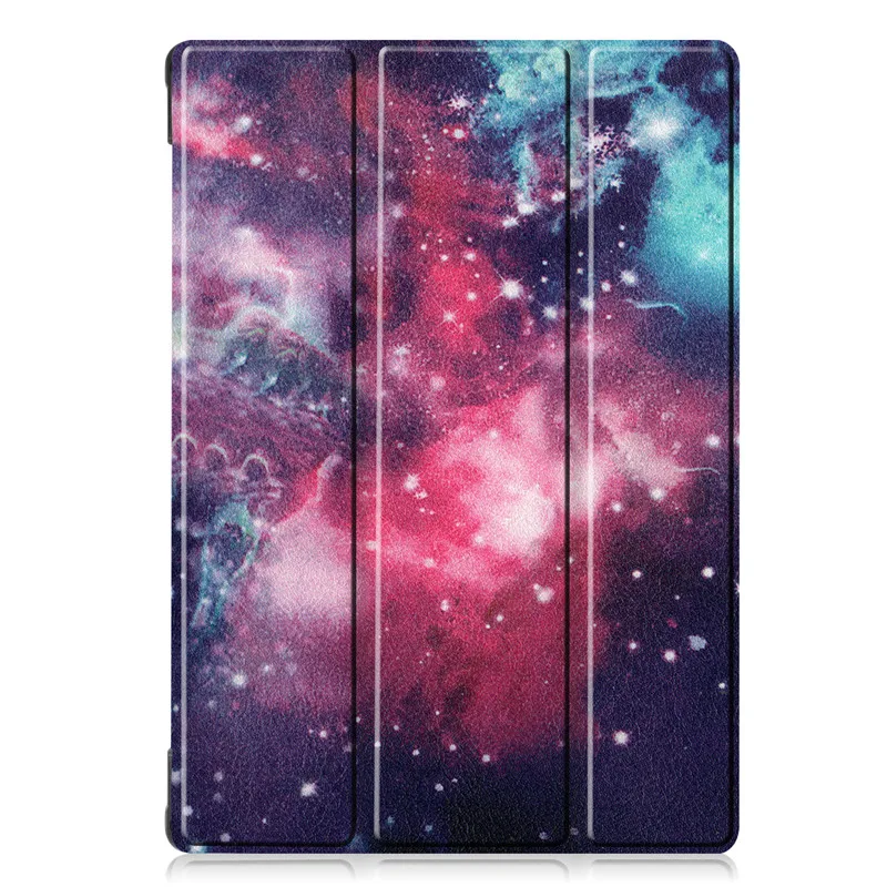 Coque For Lenovo Tab M10 FHD Rel TB-X605FC TB-X605LC Case Tri-Fold Skin Stand Tablet For Lenovo Tab M10 FHD Rel Case 10 1 inch