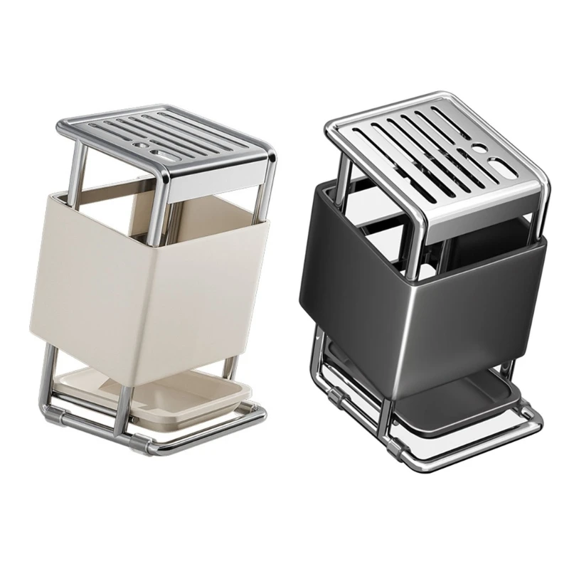 Q81C Compact Kitchen Castlery Block Slanted Insertion Multifunktion Cutleries Lagerregal