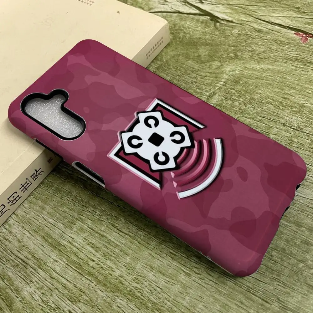 

Rainbow S-Six Siege Phone Case for Samsung S25 Film Shell GalaxyS24Ultra 23plus S22 21 A56 36 26 16 Luxury Double layer Cover