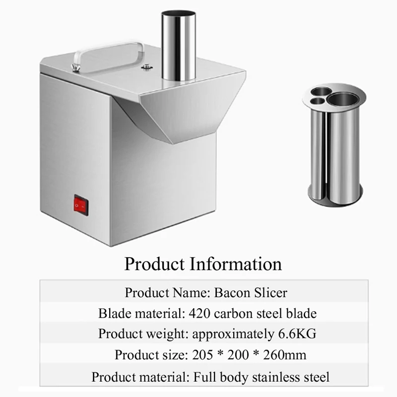 High-quality Miter Cut Sausage Cutting Machine Commercial Household Vegetable Practical Slicer
