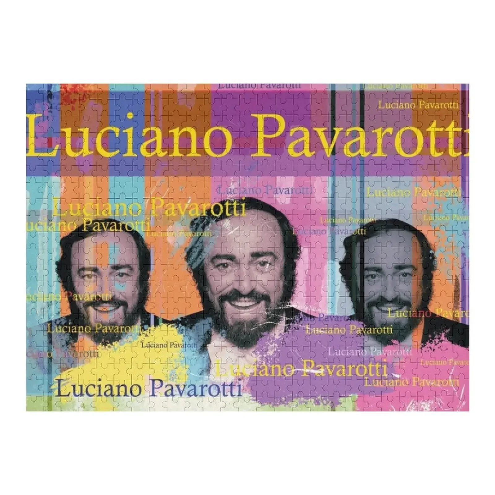 Luciano Pavarotti portrait Jigsaw Puzzle Custom Child Novel Toys For Children 2022 Puzzle