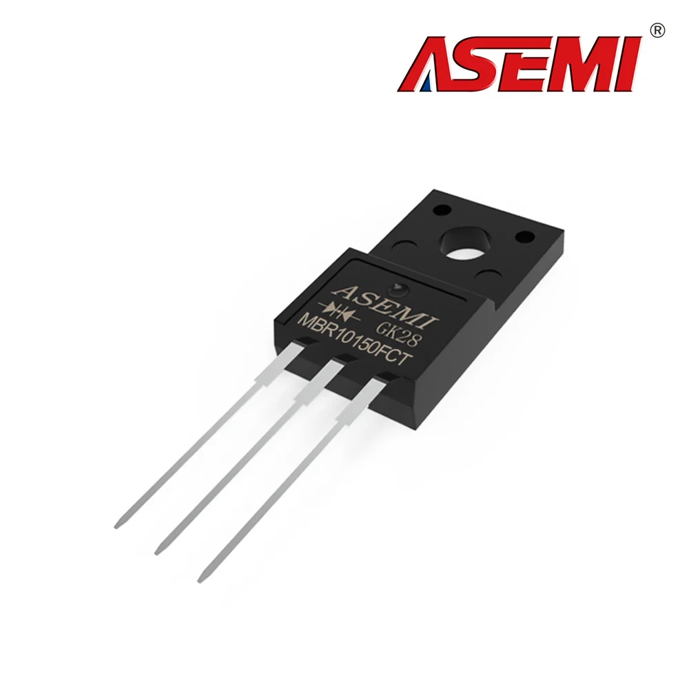 MBR10150FCT Schottky Barrier Rectifier Diode 10A 150V ASEMI ITO-220AB TO-220F