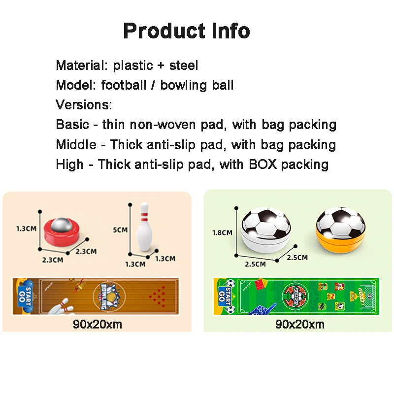 Curling Soccer Bowling Table Games Mat Children Interactive Social Board Games Family Friend Party Fun Indoor Sport Toys for Kid