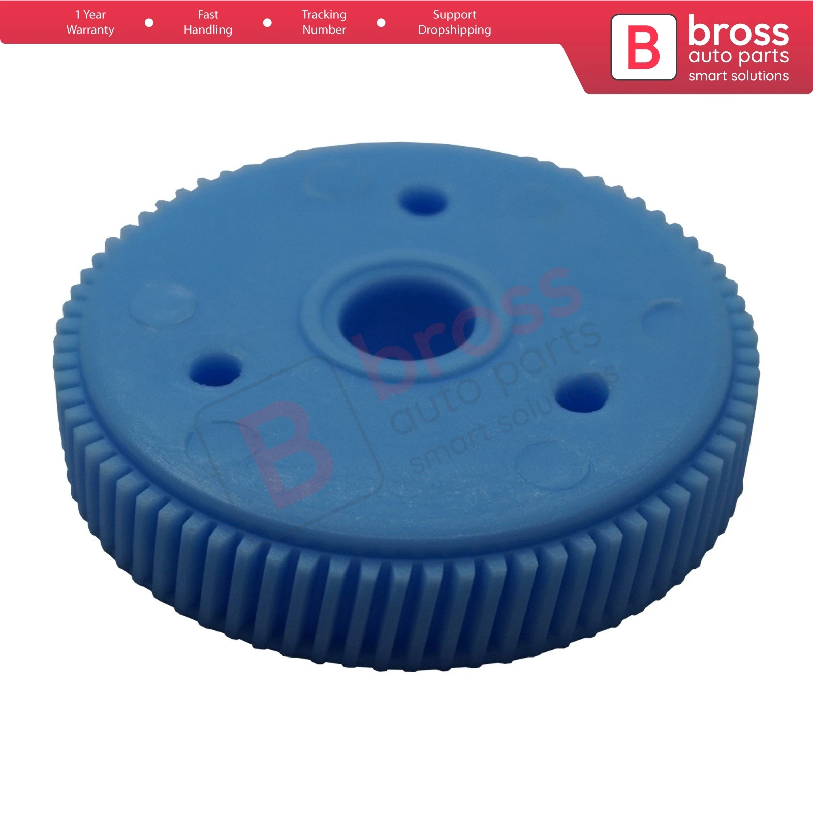 Bross BWR5271 Power Window Regulator Motor Roll Inner Cog Motor Pulley Gear  for Fiat Punto 188. Teeth Number: 75 mm Top Store