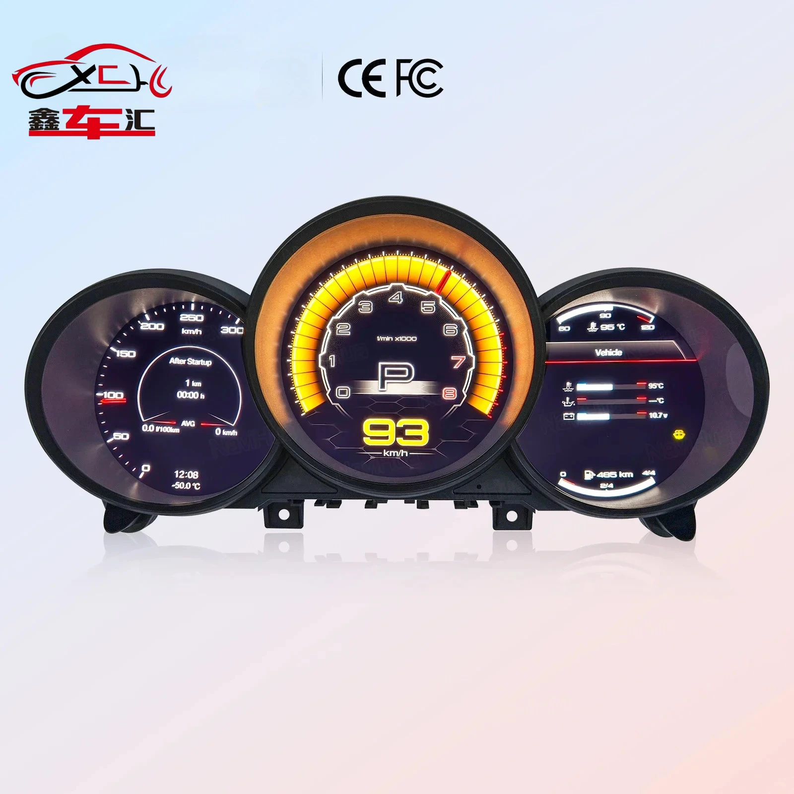 

New Upgrade LCD Car Digital Cluster For Porsche 987/Cayman 2005-2012 Instrument CockPit Speedmeter Dashboard Meter HD Screen
