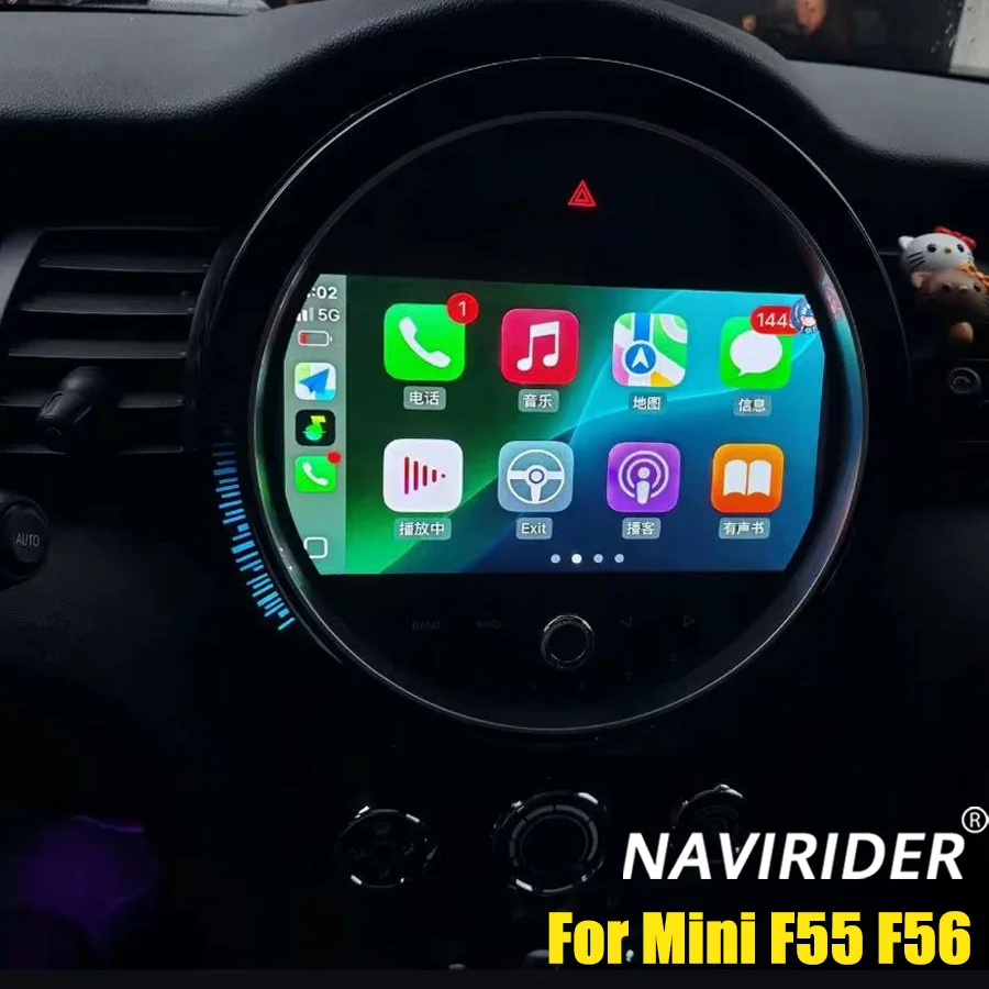 

9" Wireless Carplay For Mini F55 F56 2015-2024 Car Radio Navigation GPS Video Stereo Multimedia Player Android Screen Head Unit