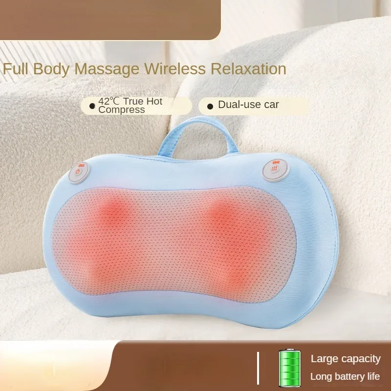 

Cervical Massager Pillow Full Body Waist Back Shoulder and Neck Multifunctional Massage Pillow Car Massager