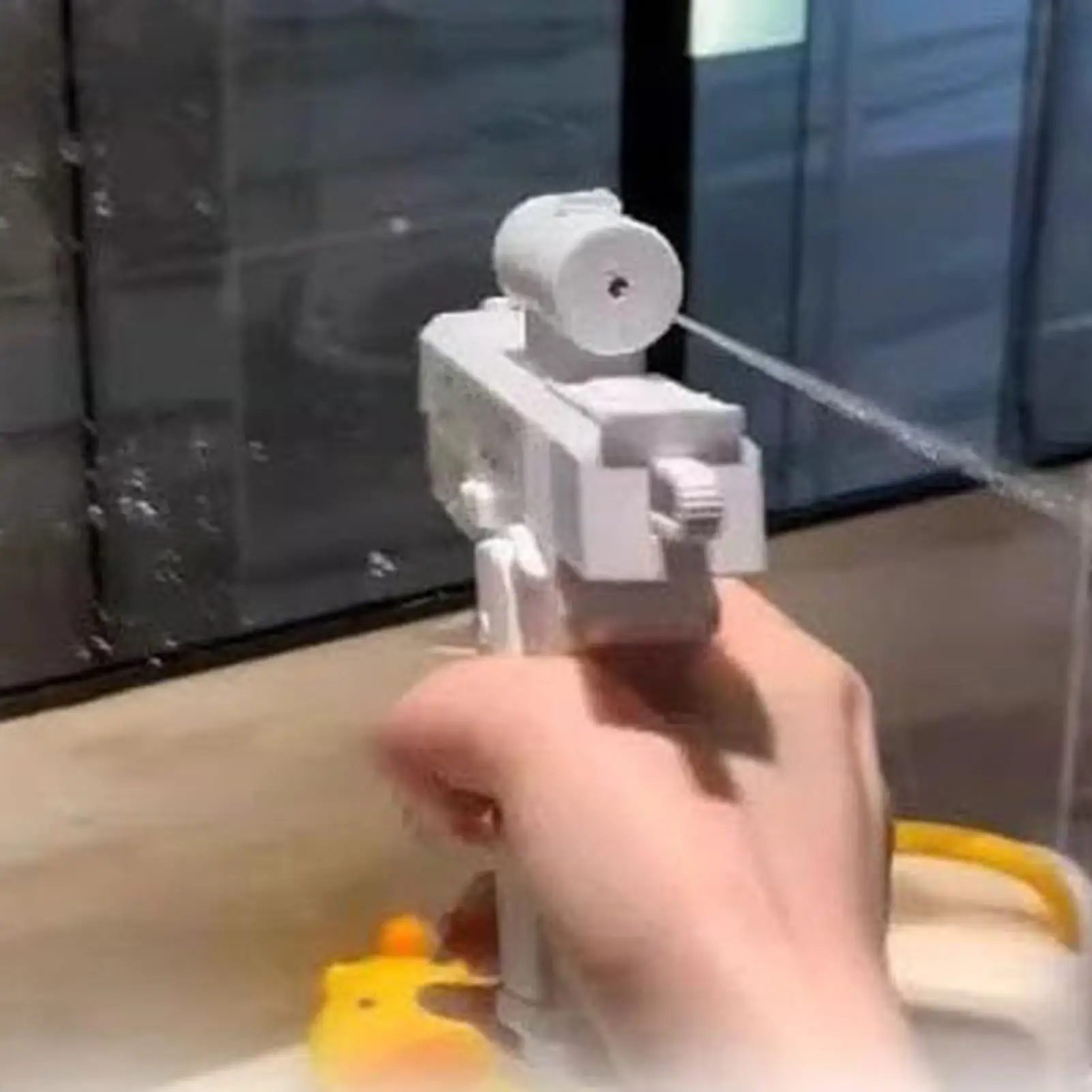 Outdoor Portable Double-sided Reverse Water Guns Prank Reverse Water Spray Toy Creative Gift Tool Interactive Summer Hot Weather