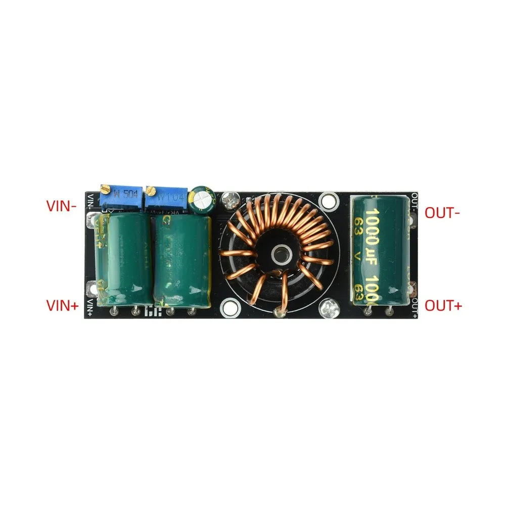 Adjustable Power Supply 300W Step Down Converter For DIY Electronics Projects Wide Voltage Range Input 17-100V DC