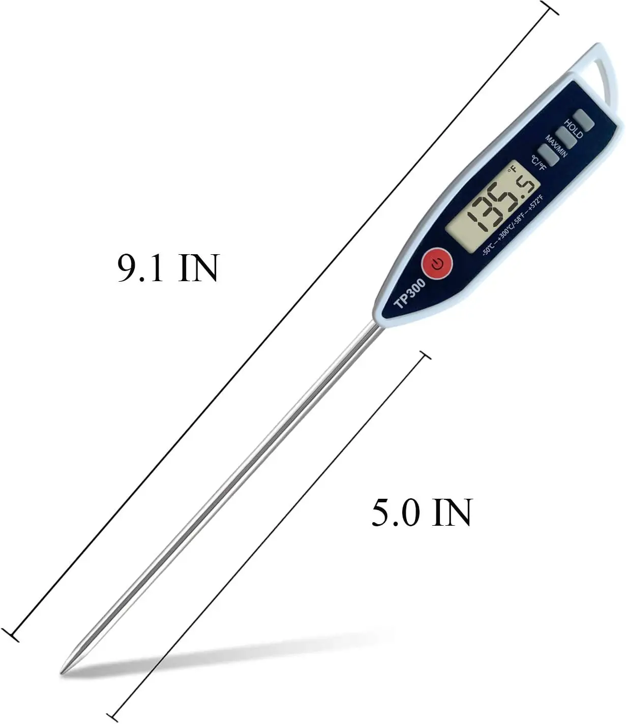 Digital Meat Thermometer Instant Read for Cooking BBQ Baking Kitchen Probe Temperature
