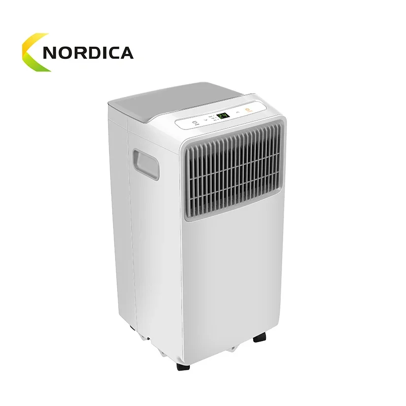 2 مروحة تبريد ذات سرعة مروحة لإزالة الرطوبة 3 في 1 مكيف هواء محمول بقدرة 5000 بوصة