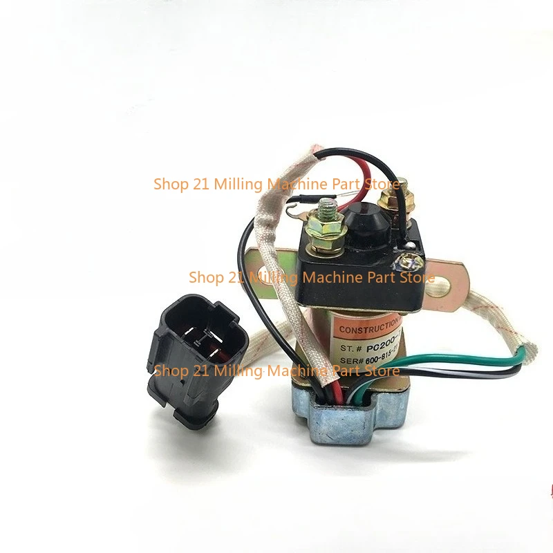 

1pc starter motor relay for Komatsu PC60 120 130 200 210 220 360-6-7-8 excav