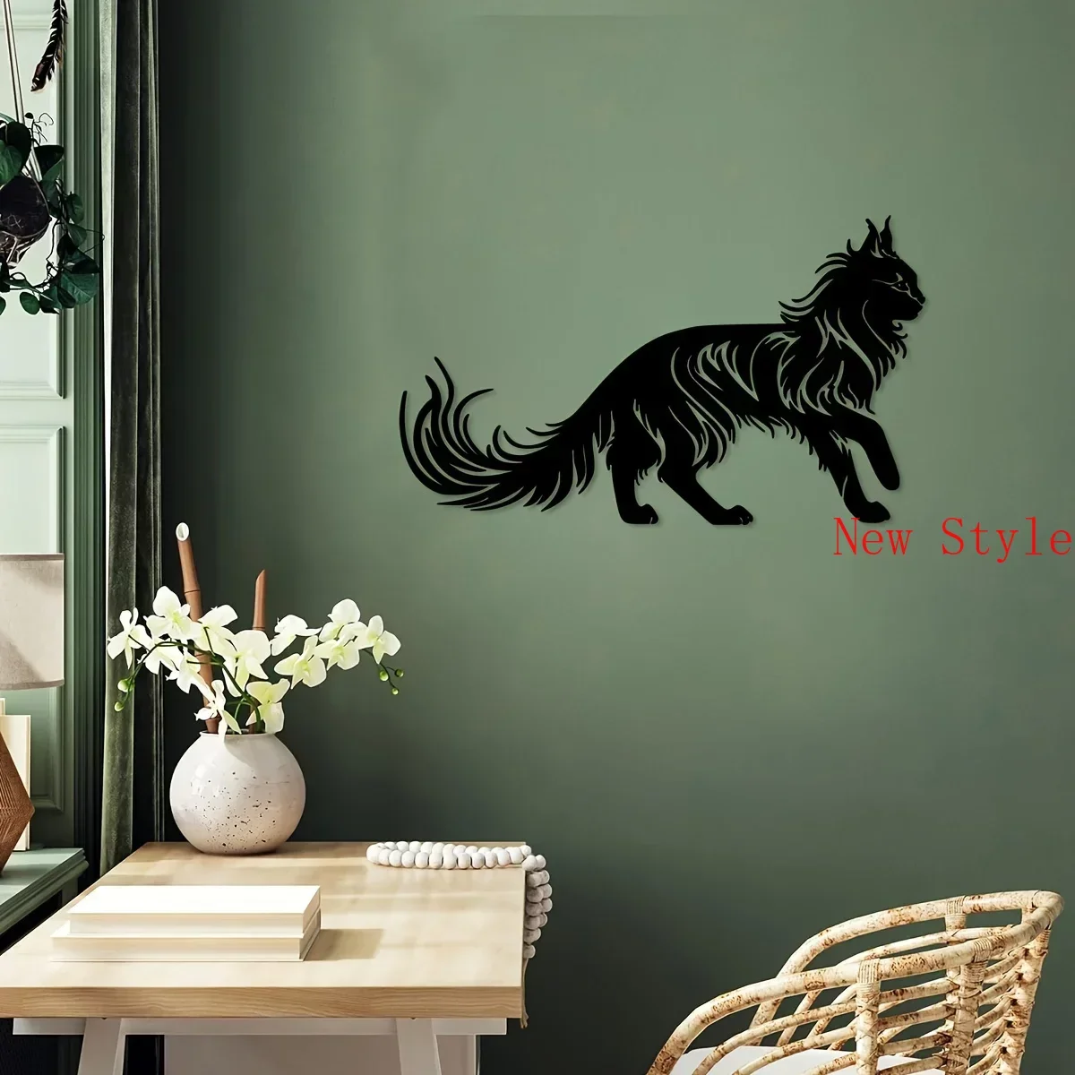 

Creative Animal Iron Crafts Indoor Livingroom Decoration Great for LivingRoom Bedroom Hallway Outdoor Wall Hanging Decoration Ho