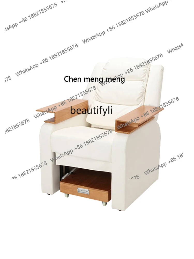 S7486 ss Eyelash Nail Beauty Sofa with Storage Lying Flat Living Room Furniture
