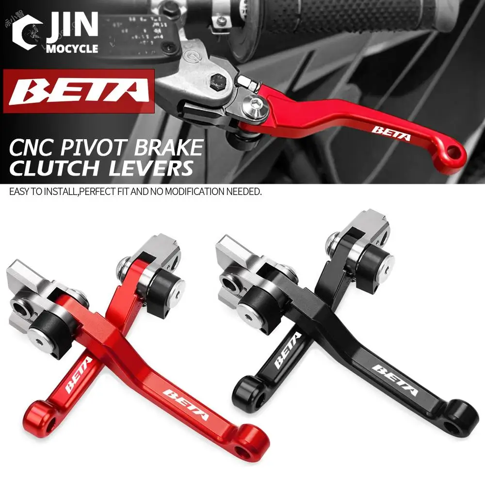 For Beta 250 300 350 390 430 480 RR 2T 4T 2013-2021 2022 Motocross Foldable Pivot Dirt Bike CNC Brake Clutch Levers Handle Lever