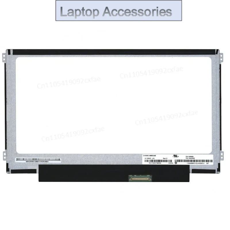 

CHJ класс A + 11,6-дюймовый ЖК-дисплей для Lenovo E120 E125 E130 s206 x130e X131E, сменный светодиодный экран ноутбука, 40-контактная матрица