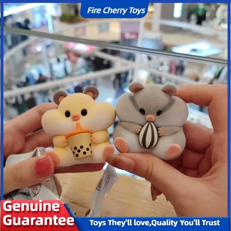 

Подлинная серия хомяков, слепая коробка, человек Cang с маленьким приятелем, кукла Ciega, сумка-сюрприз, коллекция Kawaii, модель игрушки в подарок для ребенка