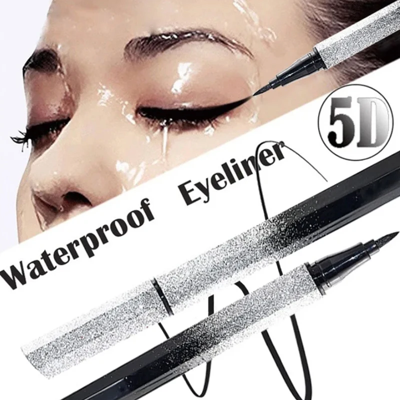 Eyeliner Liquid Waterproof Fade-proof Formula Easy To Apply Brush Y2k Liquid Eyeliner Smudge Proof Long-lasting Eyeliner Pen