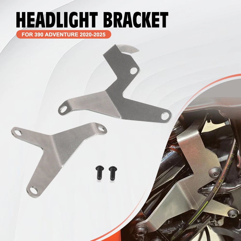 

Motorbike Headlight Reinforcement Brackets Neck Brace FOR KTM 390 ADVENTURE 2020 2021 2022 2023 2024 2025 HEADLIGHT BRACE SET