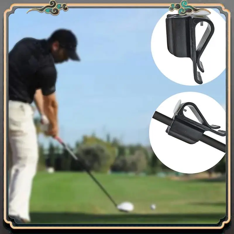 

Премиум, 20 шт., зажимы для сумки для гольф-клуба, зажим для клюшки, держатель-органайзер, прочный пластиковый черный зажим, аксессуары для гольфа